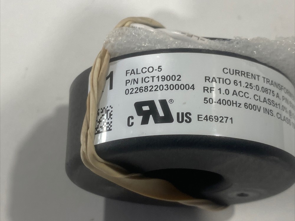 3-Pack Falco-5 Current Transformer Solid Core 10kV Full Wave ICT19002 New