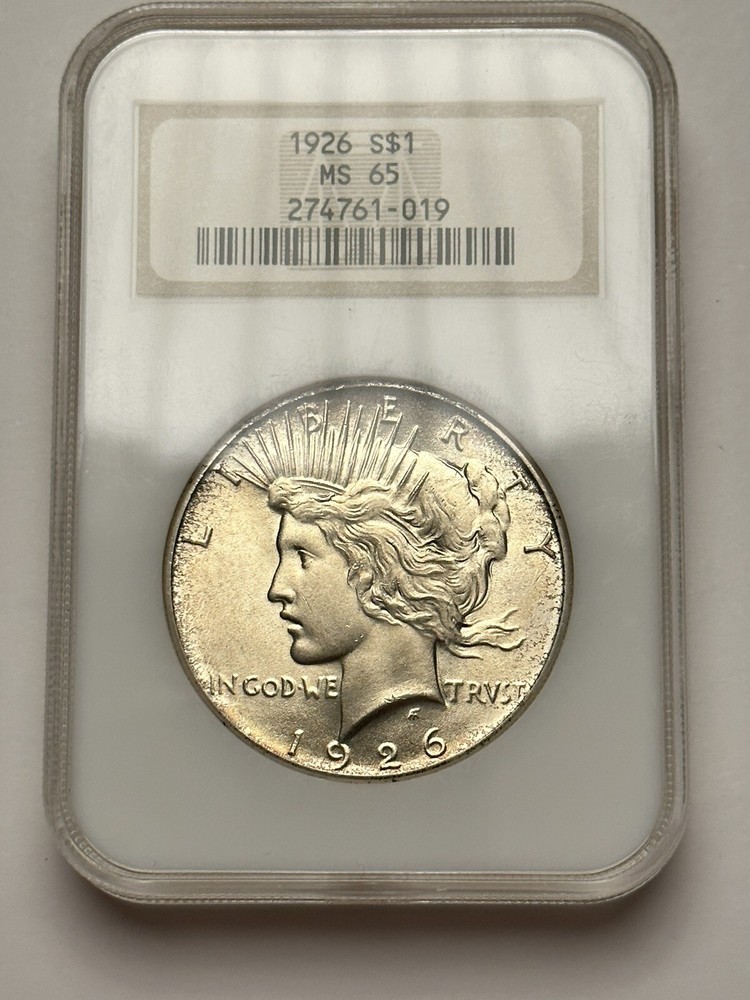 1926 Peace Dollar NGC MS65