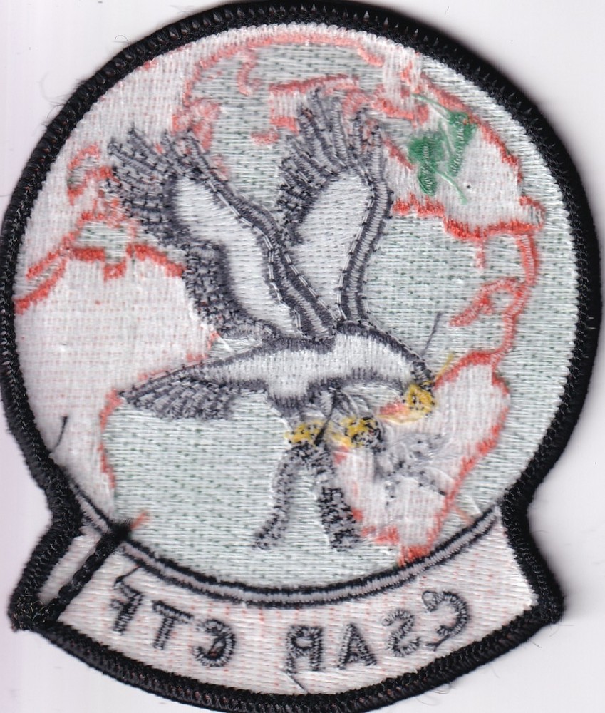 CSAR CTF Combat Search and Rescue eagle globe minigun USAF US Air Force patch