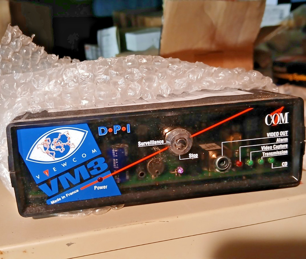 Vintage Spy Equipment, Viewcom VM3 Surveillance Unit, Used