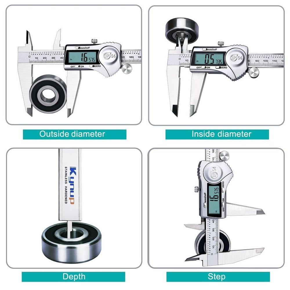 Splash Proof 12" Caliper Measuring Tool