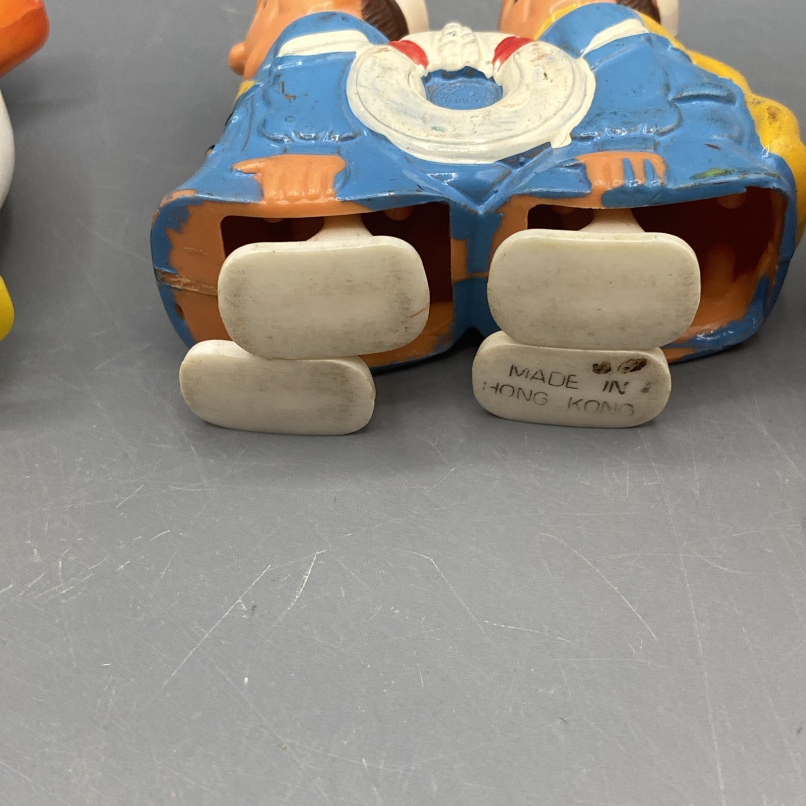 Vintage 1960’s Marx Ramp Walker Lot Of 5 Penguins/Sailors/Soldiers/Cat