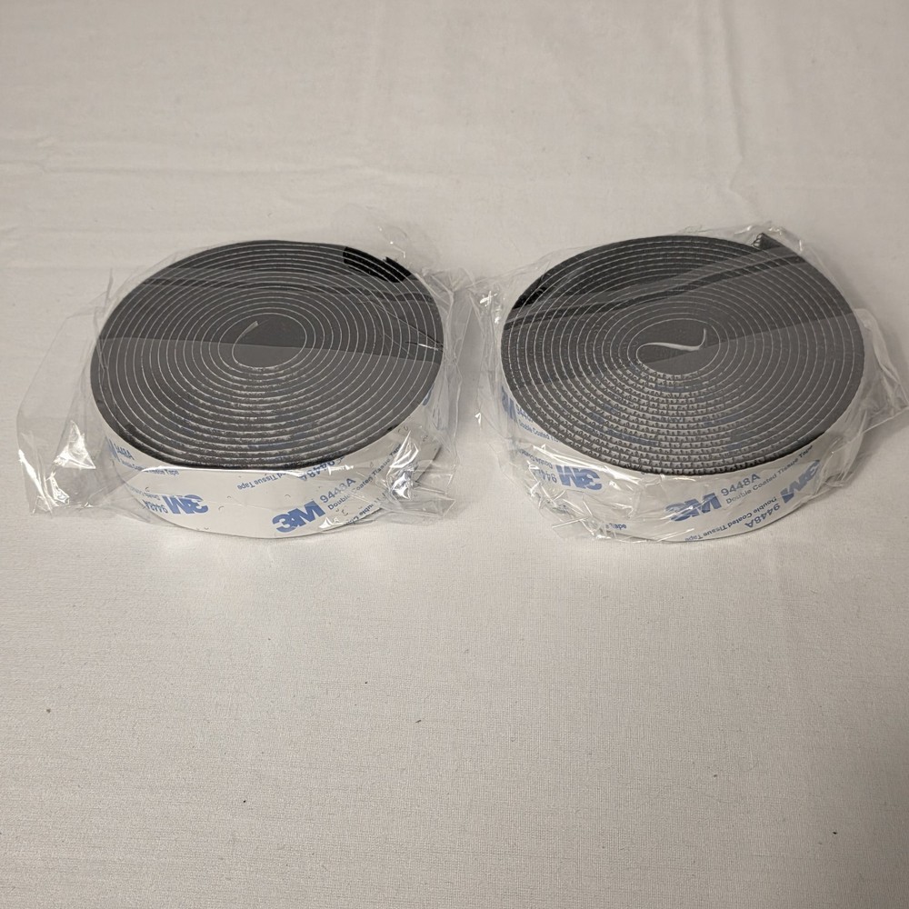 3M Hook and Loop Self Adhesive Tape 1" X 20Ft 9448A Sticky Back Interlocking Nyl