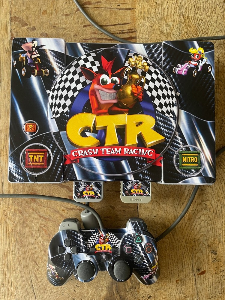 PS1 Console Custom Skin Covers