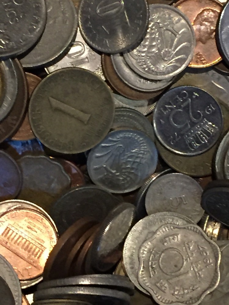 1 kg Kilo World Coins Mix BULK