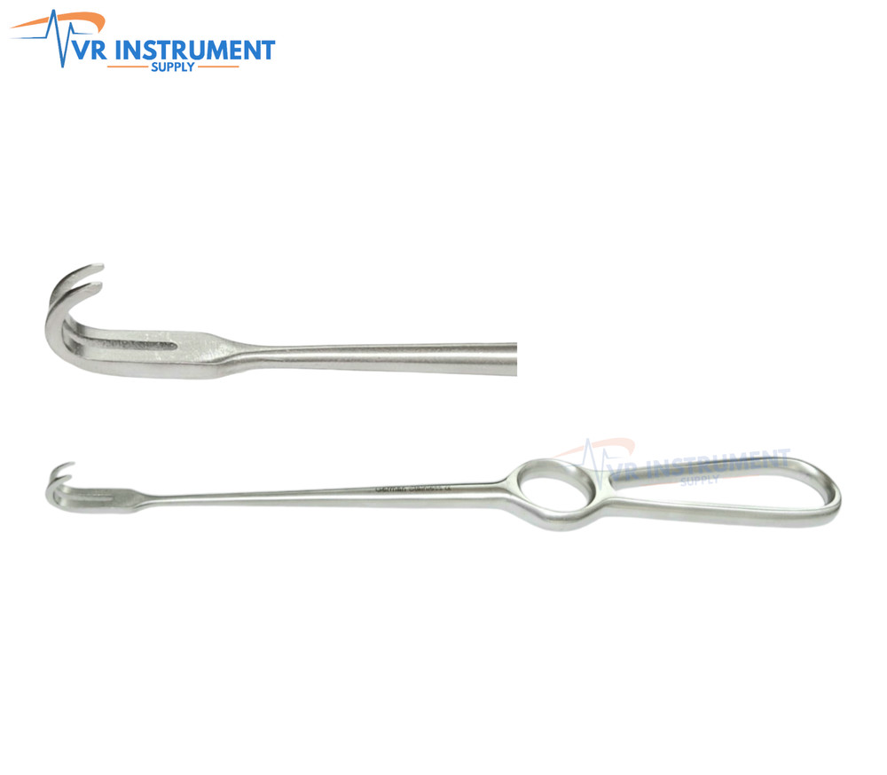 Volkman Retractor 8.5" Sharp 2 Prongs Veterinary Surgical Instruments Tools