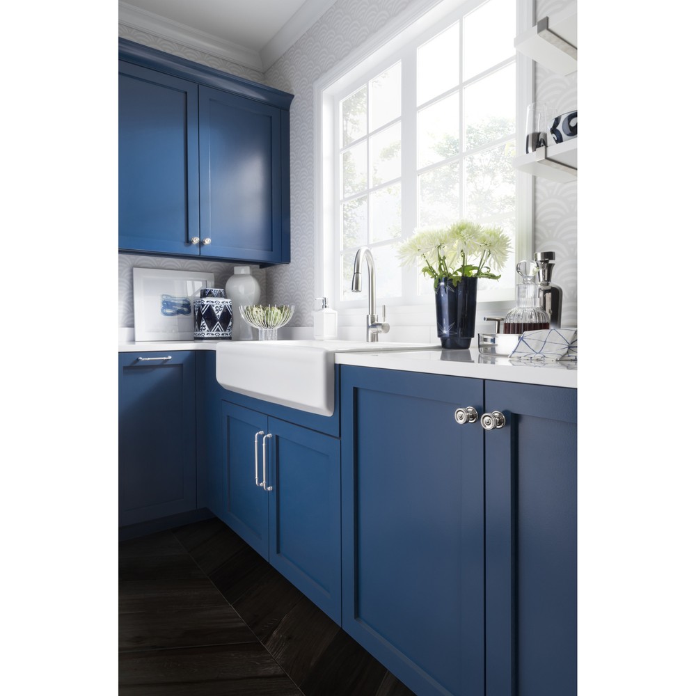 Top Knobs TK881SAB Brixton Ridged Knob 1 1/4" Sable