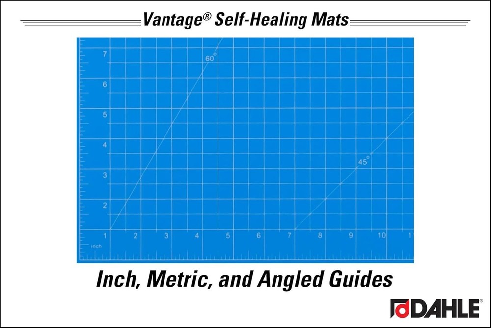 Crafting Essential: 12"x18" Self-Healing Cutting Mat with Protective Features