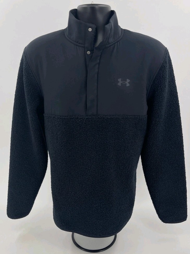 Under Armour Golf 1/4 Button Large Pullover