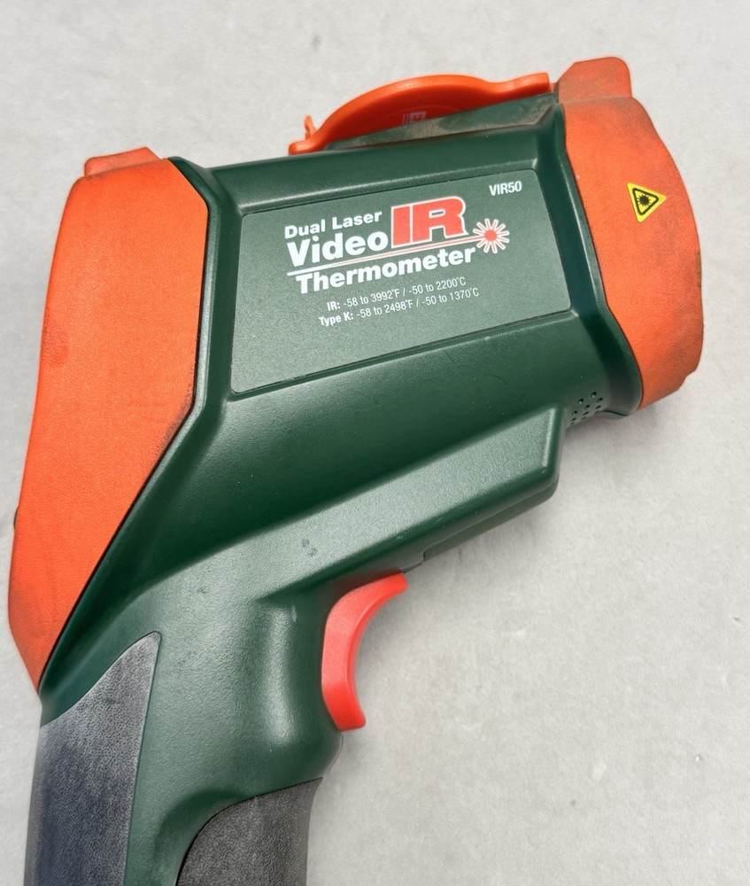 [[AS-IS READ]] Extech VIR50 Video Infrared (IR) Thermometer