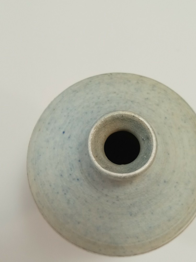 Artisan Earthly Glazed Ceramic Textured Vase