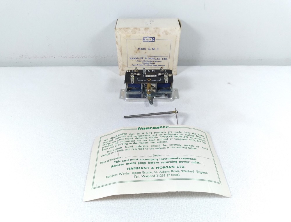 H&M Model S.M.3 Solenoid Motor