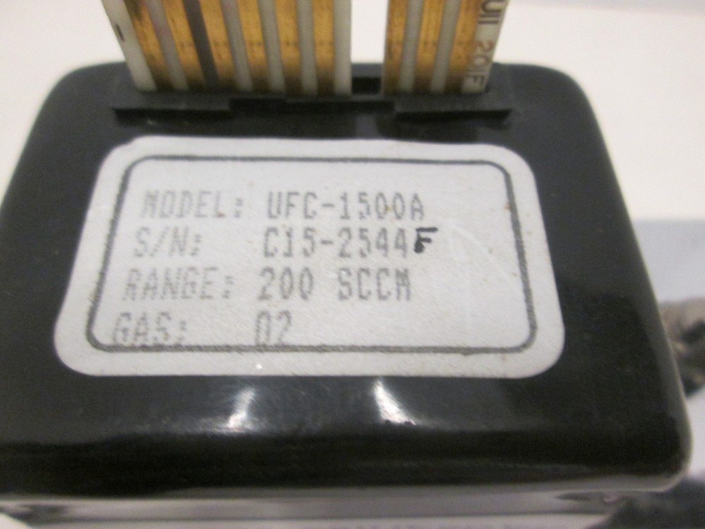 Unit UFC-1500A, Mass Flow Controller MFC, O2, 200 SCCM, Used