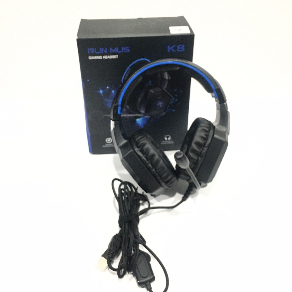 Run Mus K8 Gaming Headset All Platform Compatible Lightweight