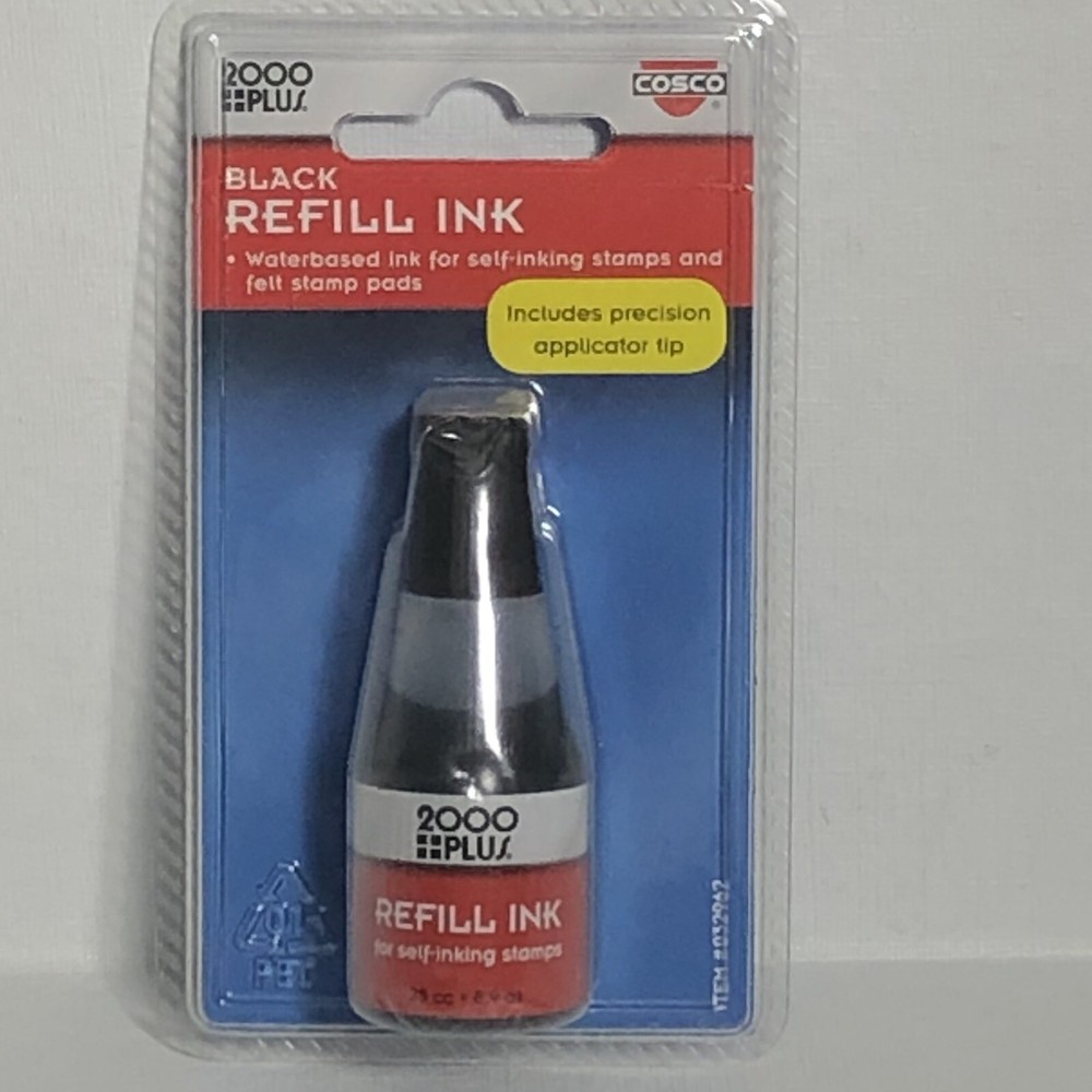 2000 PLUS Self-Inking Refill Ink - Black