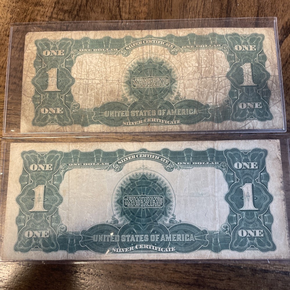 Black Eagle Silver Certificate 2 Bills
