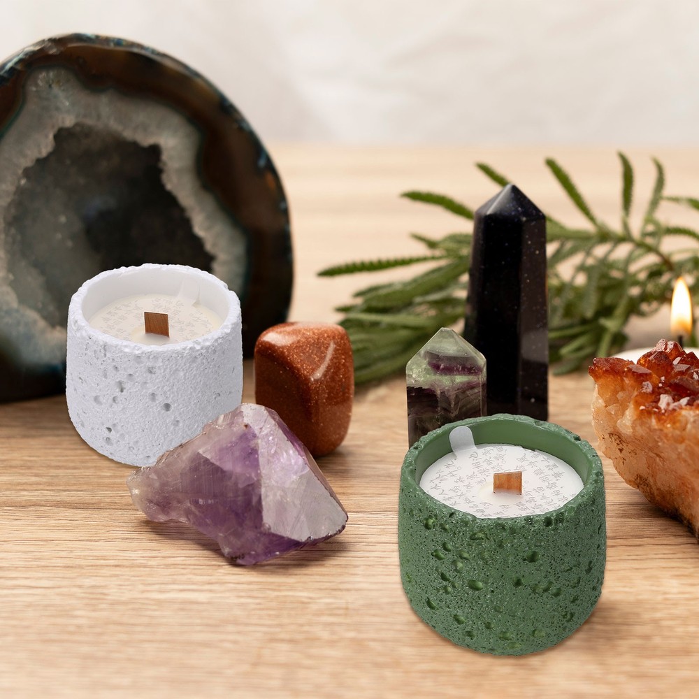 Scented Candle Jar for Home Osmanthus & Violet Scent
