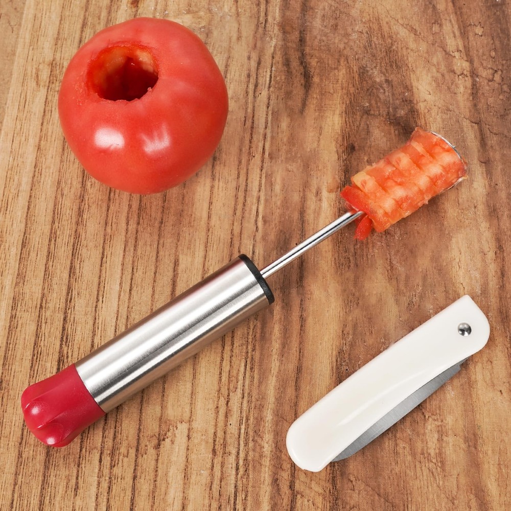 Multi-Purpose Veggie Drill - 4 Sizes Vegetable Corer Tool | Zucchini Corer & ...