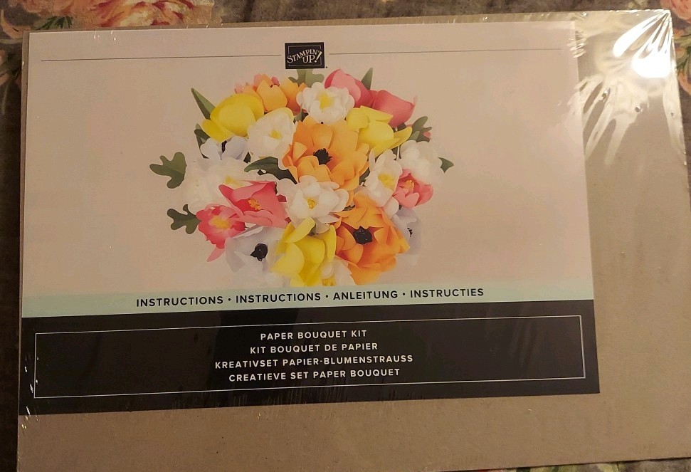 Stampin Up! Paper Bouquet Kit New
