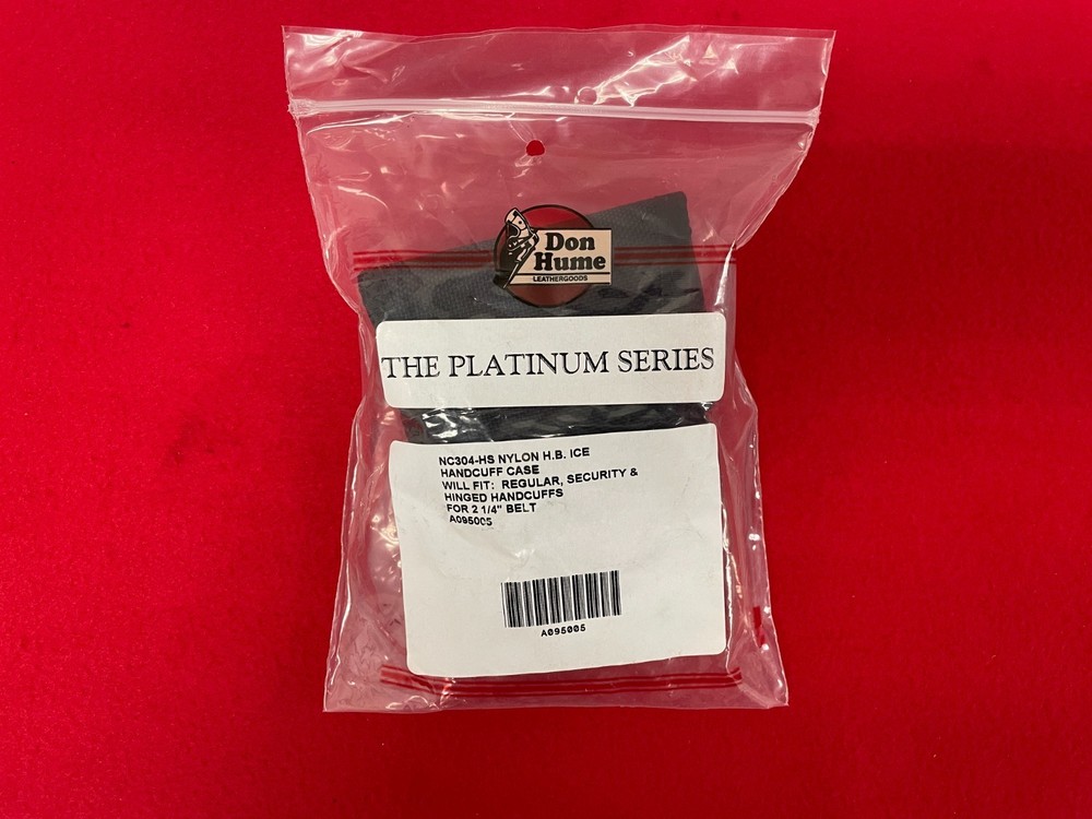 Don Hume NC304-HS Nylon Handcuff Case