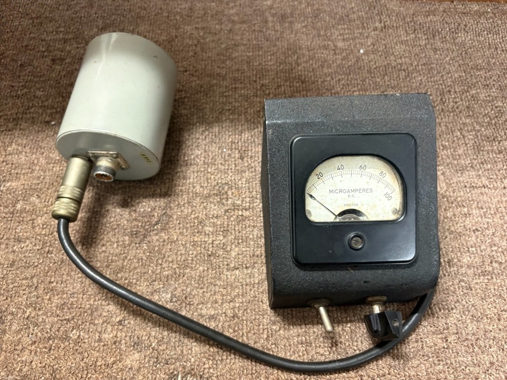 Vintage Weston microampere DC with Micromatch Model 261