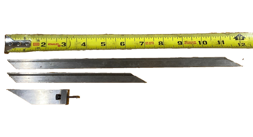 Starrett C359 Precision Universal Bevel Vernier Protractor - 7" & 12" Blades