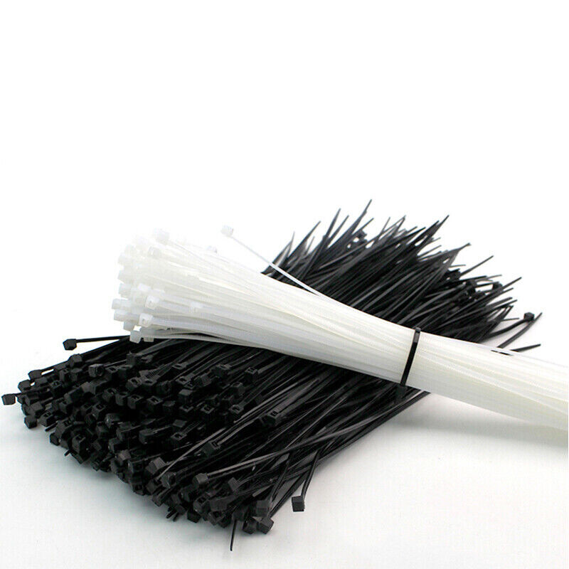 10mm Self-Locking Nylon Plastic Cable Ties Zip Ties Wrap Wire Cord Zip Tie Strap