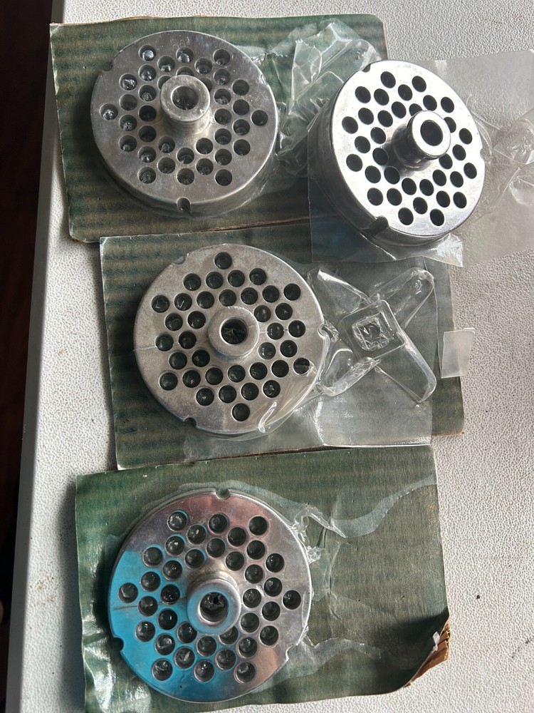 size 32 meat grinder plates