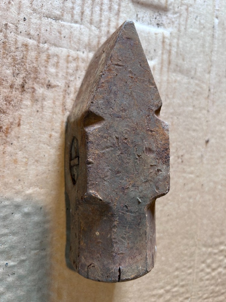 Rustic Original Vintage Primitive TRUE TEMPER USA 8 Sledge Hammer no handle