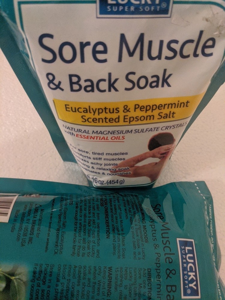 Lucky Super Soft Sore Muscle & Back Soak