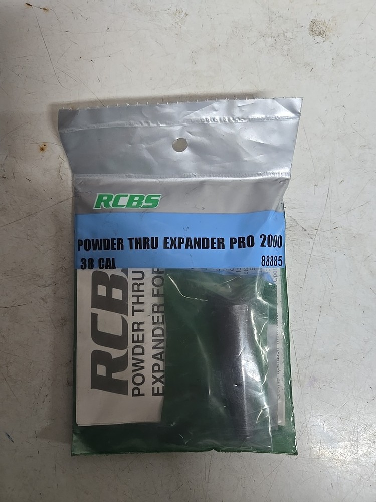 RCBS Powder Thru Expander Pro 2000 38 Cal 88885