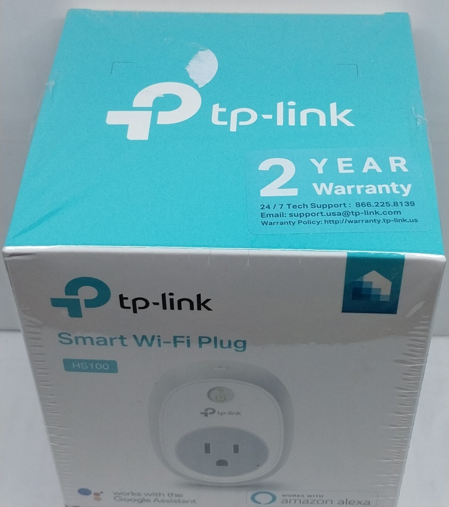 TP-Link HS100 Smart WiFi Plug w/ Google Assistant & Amazon Alexa NEW