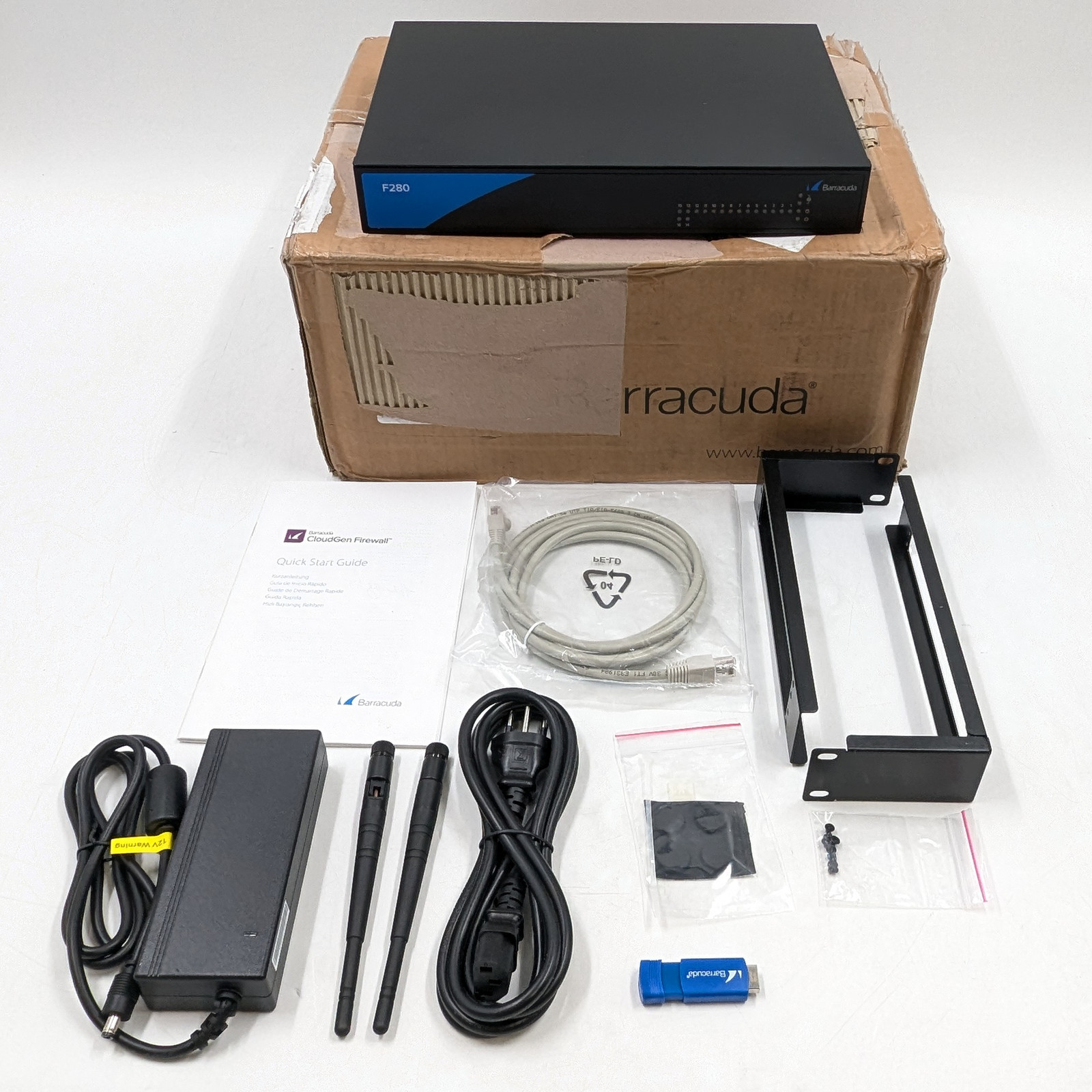 Barracuda Firewall Network Security Appliance System (SCB-1725A-BC1) Black