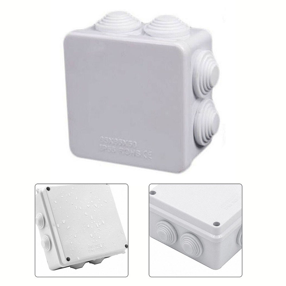 Weatherproof Junction Box Adaptable Outdoor Plastic Electrical Cable Connectors