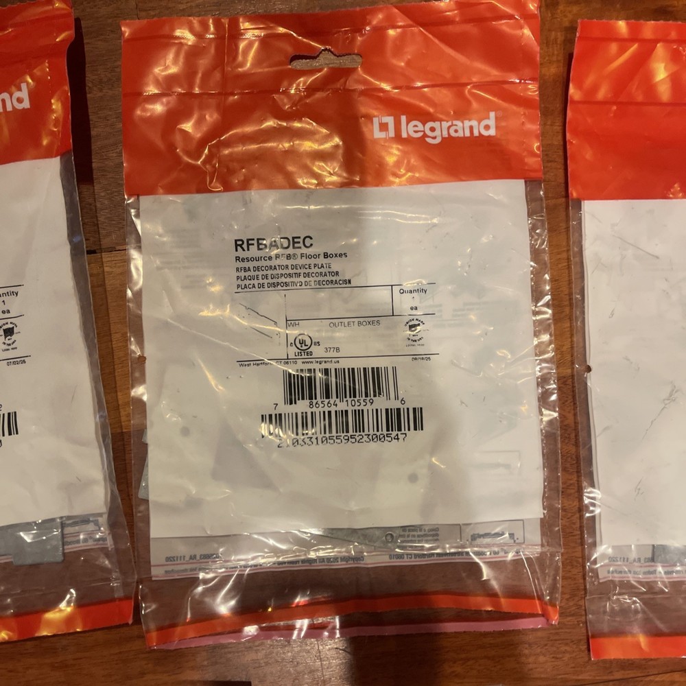 RFBA2R30OG RFBA Legrand Wiremold 2-G 3" RECTANGULAR COVER FLOOR Box