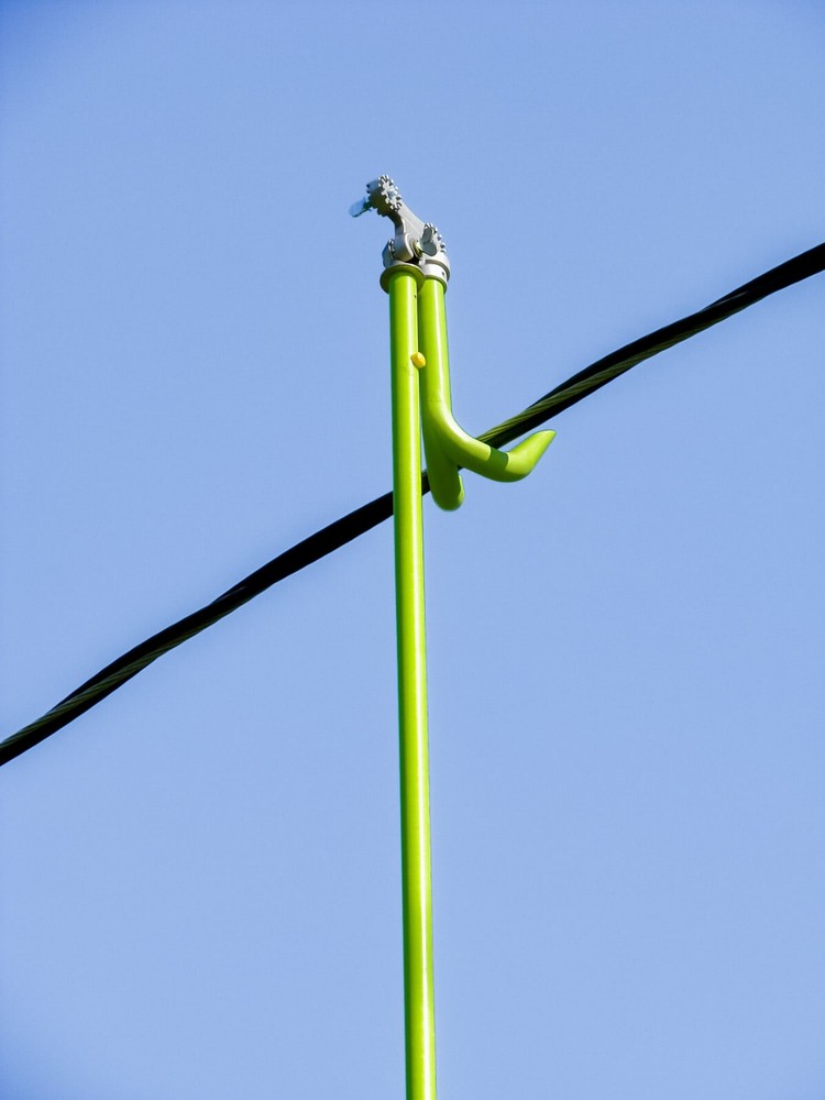 Madi Double Header Aluminum Universal Hot Stick Tool Attachment