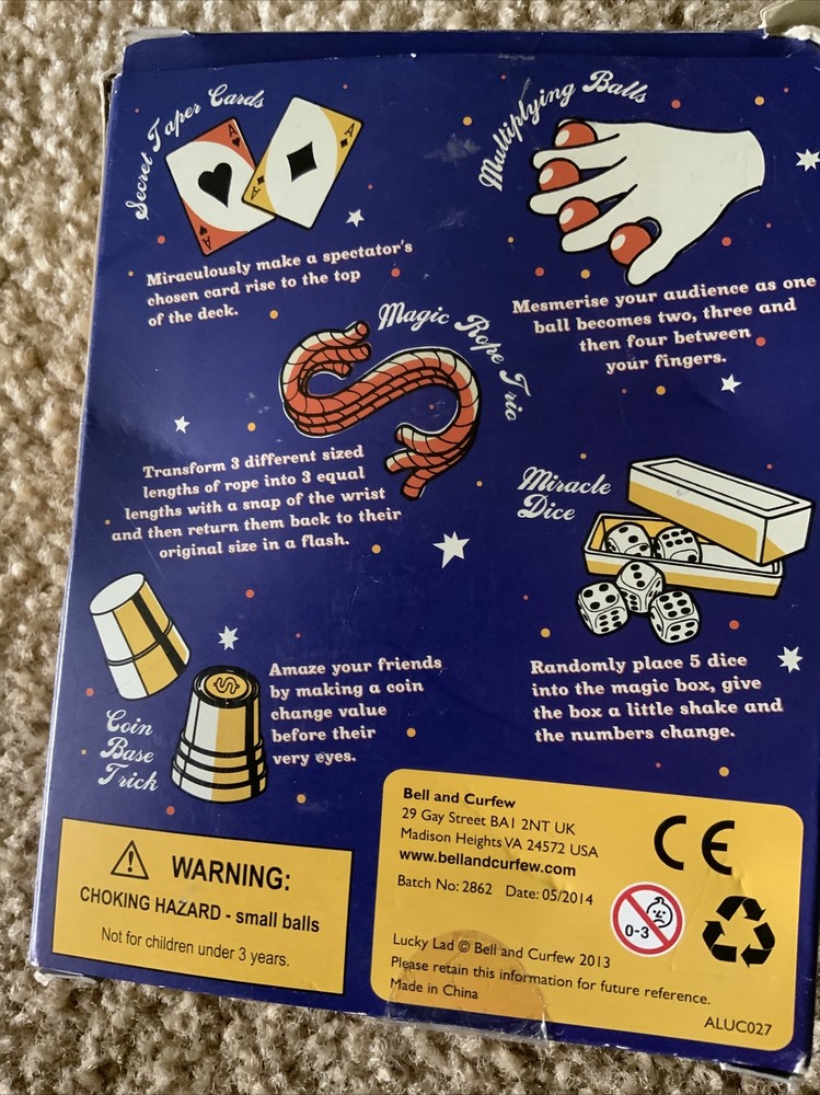 Lucky Lad Presents Five Amazing Tricks Part Kit - Incomplete