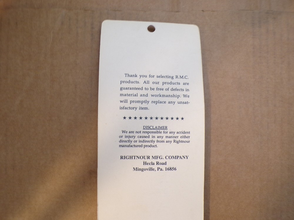 RMC Pyrodex Pellet Flask Hunter Model ML074