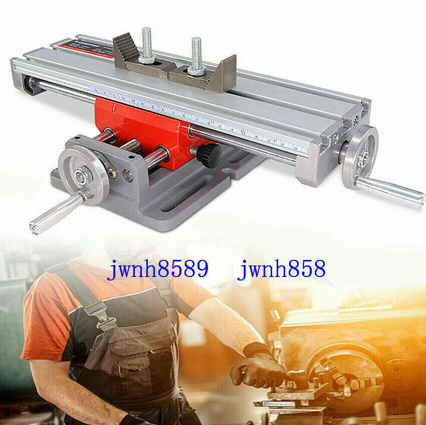 X Y Axis CNC Mini Bench Cross Slide ViseTable Milling Drilling Fixture Worktable