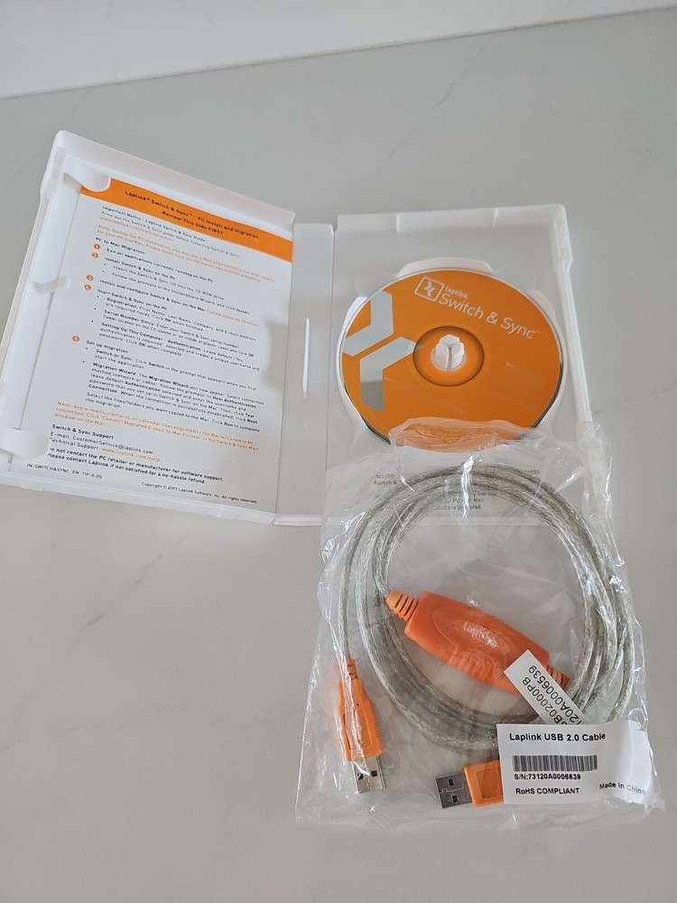 Laplink Software SWITCH & SYNC for PC to Mac