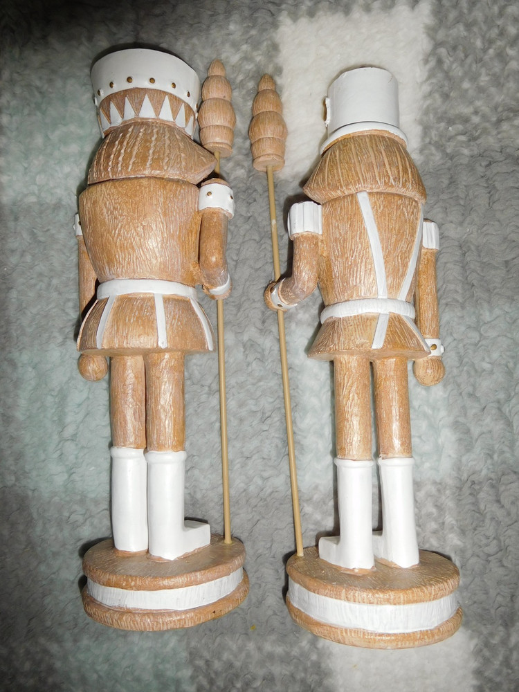 GINGERBREAD NUTCRACKER Statues -- by Home Reflections