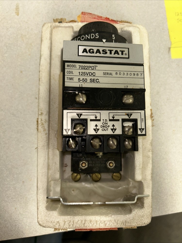 Agastat Time Delay Timer 7022PDT