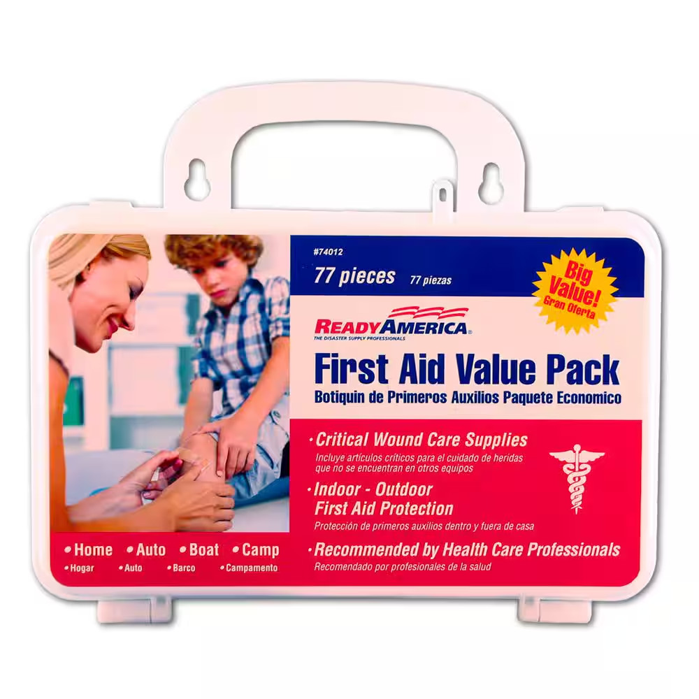 77-Piece First Aid Kit
