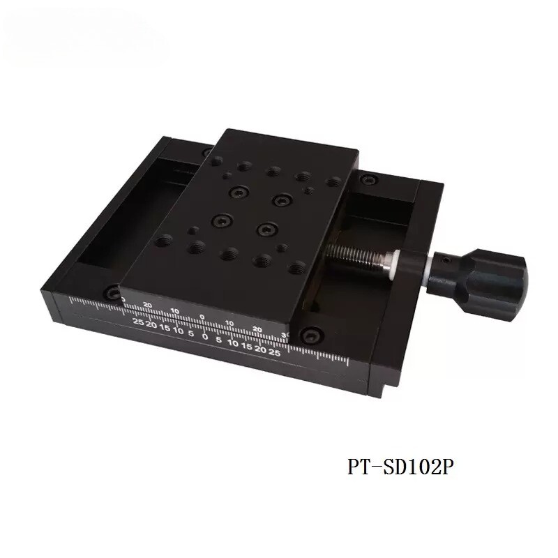 PT-SD102P Manual Translation Table X-axis Sliding Table Moving Table Linear Stag