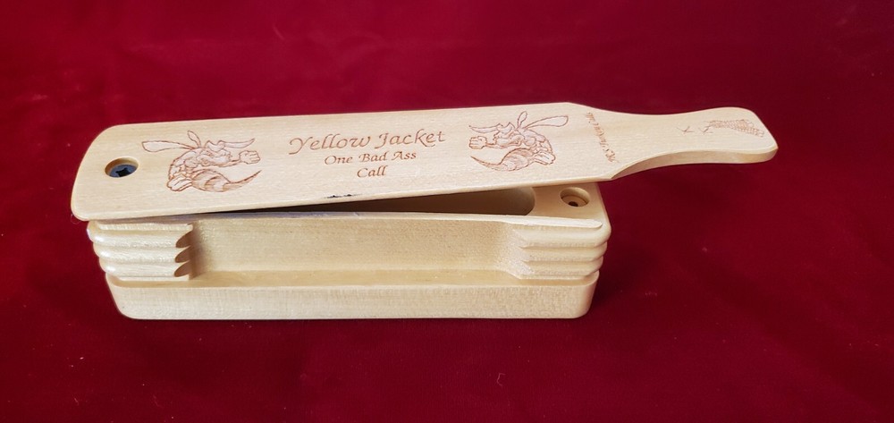 JR'S Yellow Heart Box Call Turkey Call
