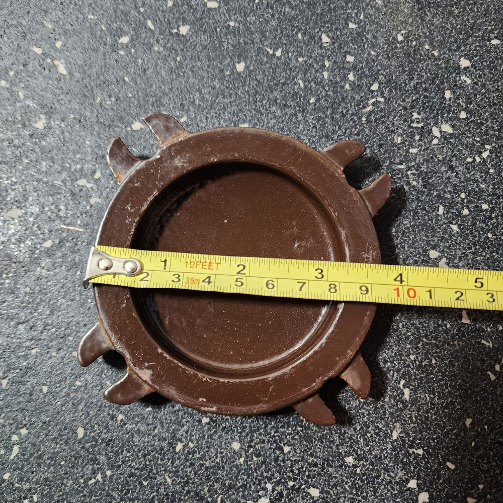 Sensus 5/8 Brown Cast Iron Bottom for SRII SR2 Water Meter Used