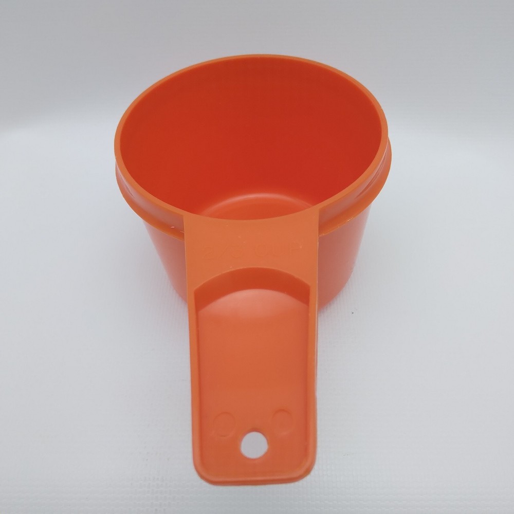 Vintage Tupperware 2/3 Cup Measuring Cup Orange #763 Replacement