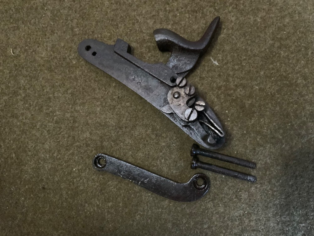 Antique Rifle Percussion Muzzleloader Lock