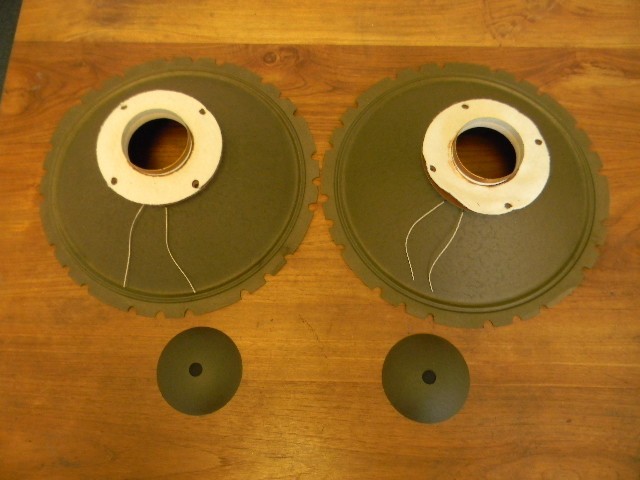 Altec 515,604,604b replacement Cone paper kit pair