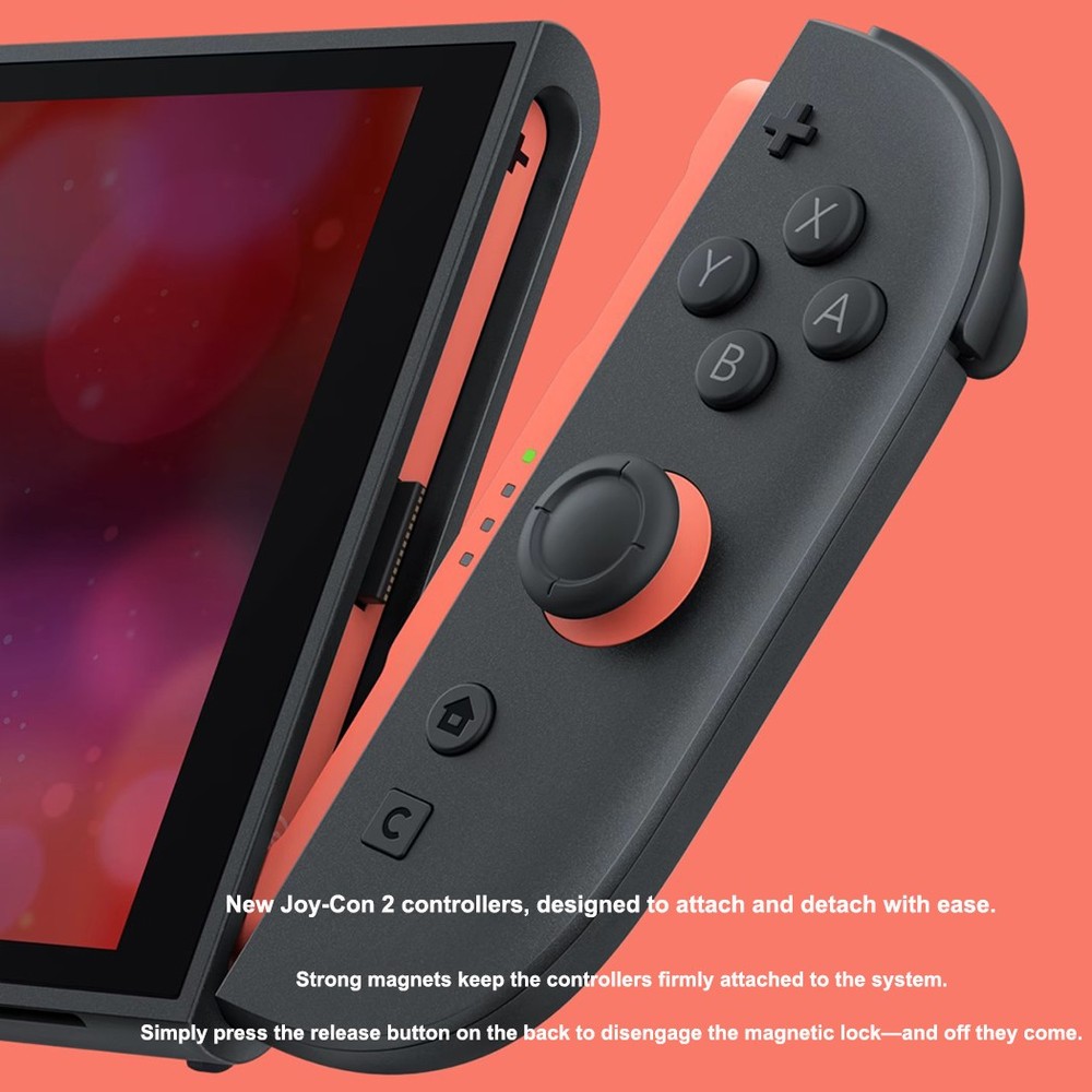 Wireless Gamepad Left & Right Game Controller For Nintendo Switch2 Joy-Con2 SP